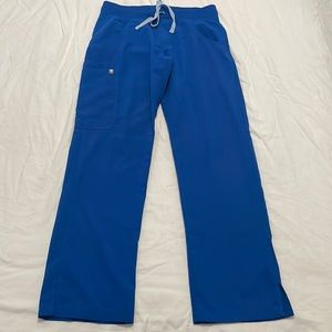 FIGS Kade cargo pants in size XS petite color Royal blue